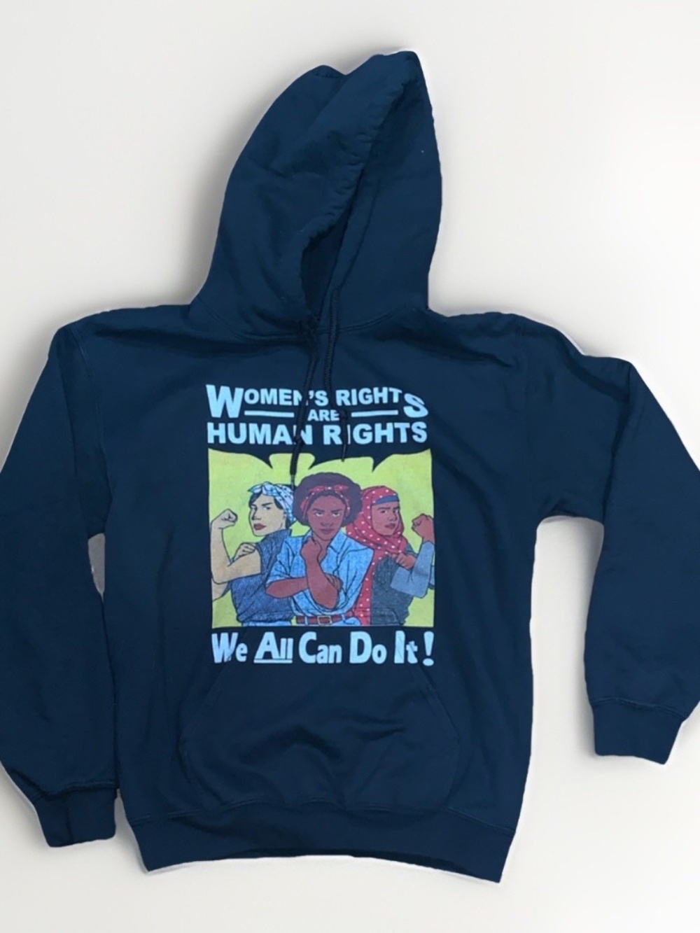 S Unisex Women's Rights Are Human Rights Graphic New Hoodie “You Can Do It” 059